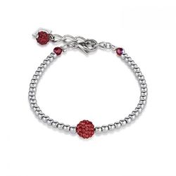 Couer De Lion Red Bracelet - 0112/30-0321