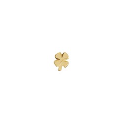 UNOde50 Piercing Good Luck Gold Plated Stud Earrings - PIE0007ORO0000U