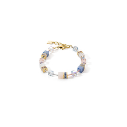 Coeur De Lion Multicoloured Pastel GeoCube Bracelet - 4605/30-0720