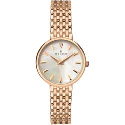 Accurist Ladies' Watch - Rose Gold Mother of Pearl Bracelet - 8182