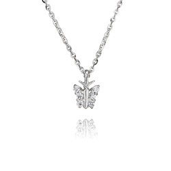 Butterfly Pendant (0.15ct) - P3547