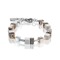 Coeur De Lion - Geo Cube Bracelet White - 4016301400