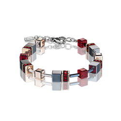 Coeur De Lion GeoCUBE Bracelet Red - 4015300300