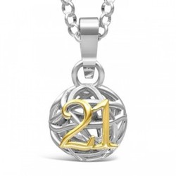 Sphere Of Life Cute Silver Pendant - 21st