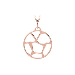 Les Georgettes 25mm Rose Gold Necklace - Girafe