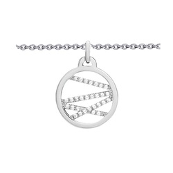 Les Georgettes 16mm Silver Necklace - Liens